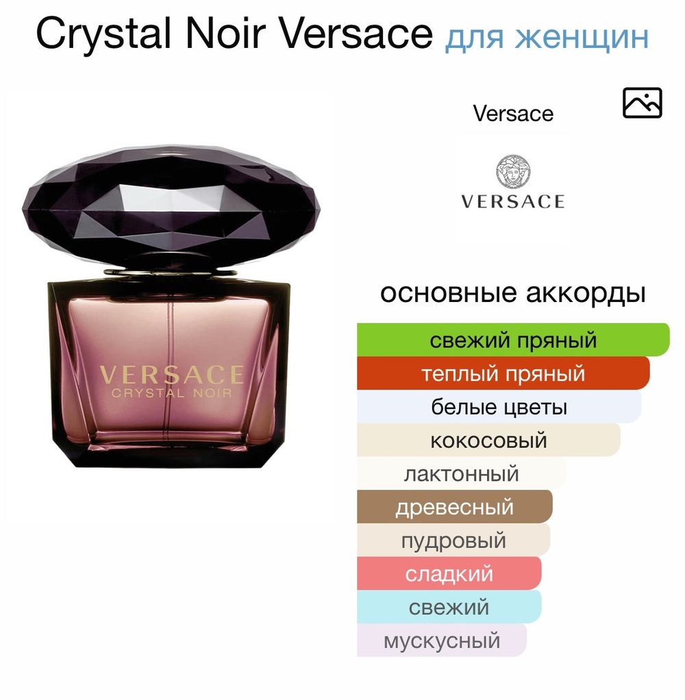 Crystal Noir Versace