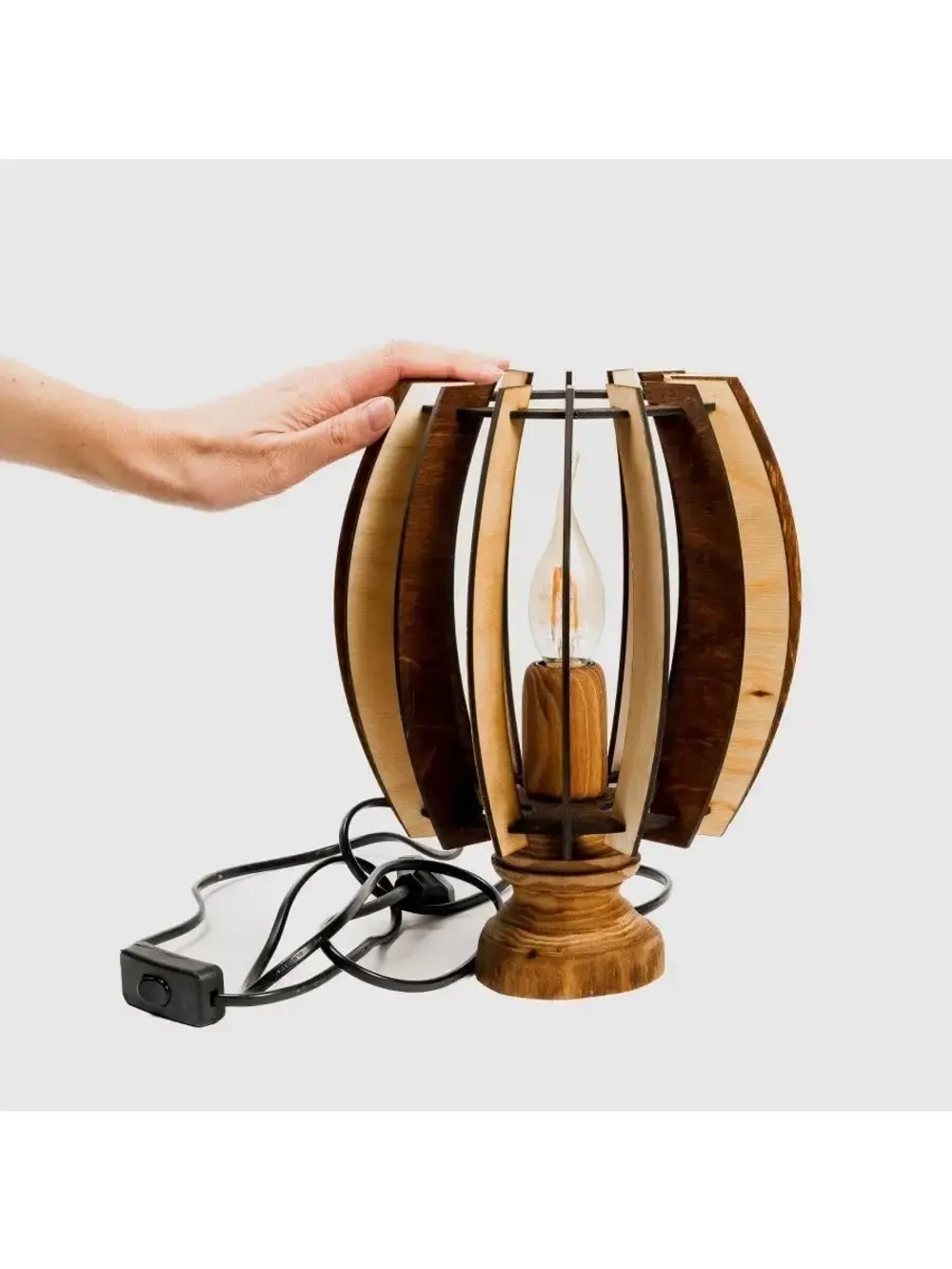 Светильник прикроватный для комнаты в стиле лофт