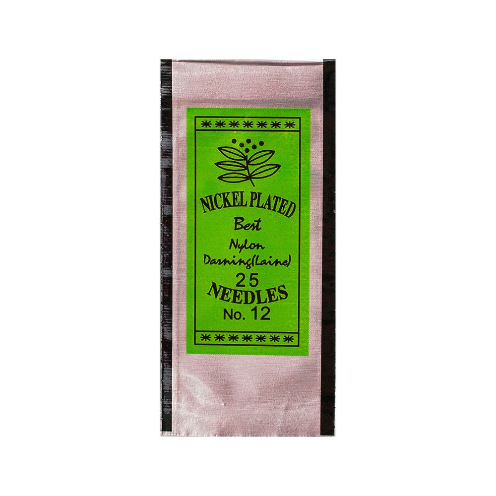 Иглы для бисера Regal №12, 3,7 см, 1 уп-5*25 игл