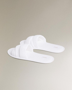 ZARA HOME ТАПОЧКИ, БЕЛЫЙ