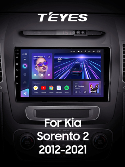 Teyes CC3 9"для KIA Sorento 2 2012-2022