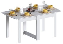 Стол-книжка СтК4 161,5х86,5х78,5 белый