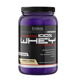Ultimate Nutrition Prostar 100% Whey Protein 2 lb 908 g, Сывороточный протеин, Концентрат