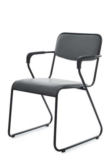 Кресло Nix Plus RCH OMKL-03B Серый/Металл Черный