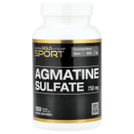 California Gold Nutrition, сульфат агматина, 750 мг, 120 растительных капсул