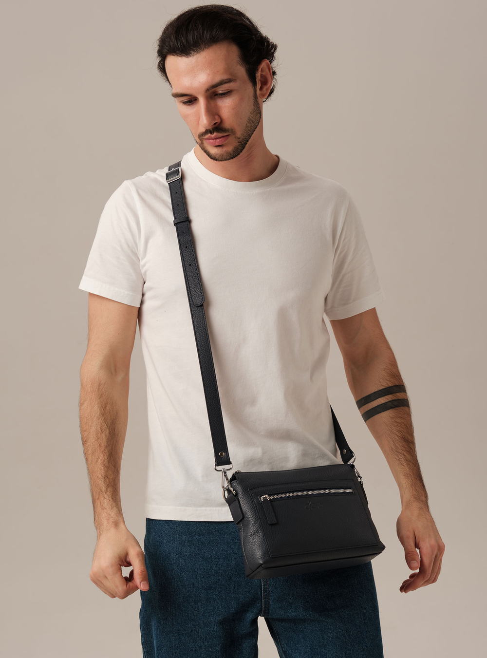 Мужская сумка кроссбоди DBR 7131 насыщенно-синий