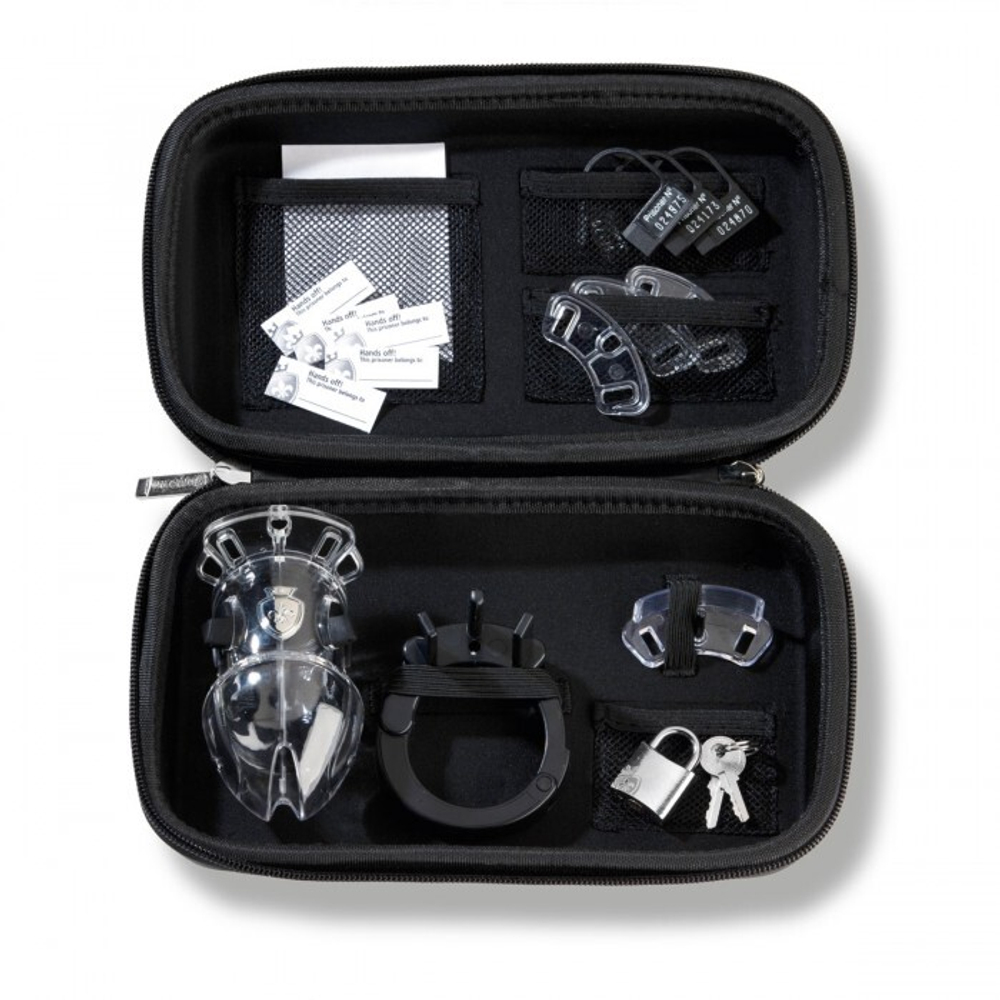 Пояс верности Pubic Enemy №2 с электростимуляцией уретры (Цвет: серебро)