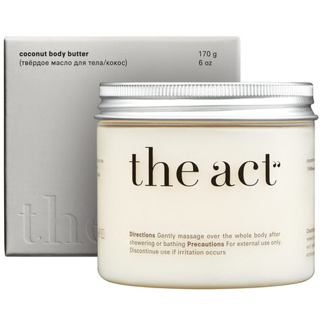 Баттер для тела The Act Coconut Massage Body Butter Кокос 170 г.