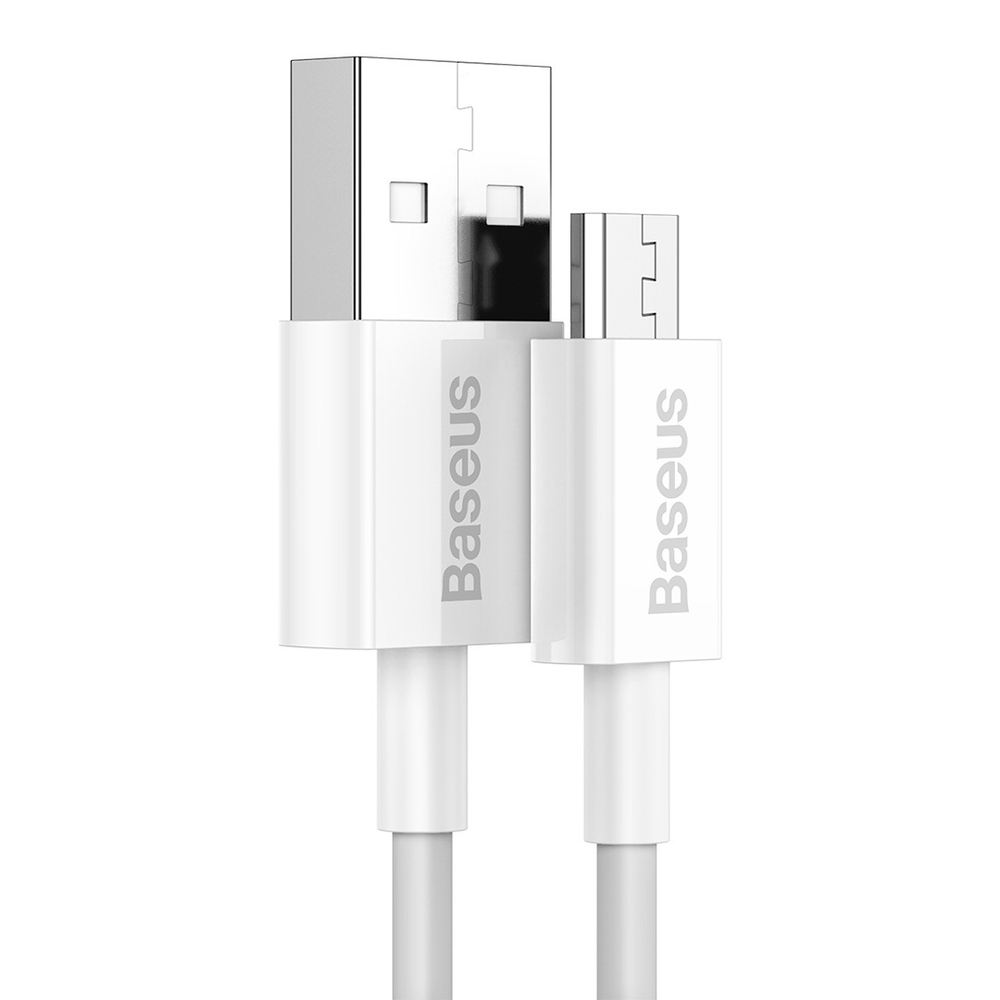 Micro-USB Кабель Baseus Superior Series Fast Charging Data Cable USB to Micro 2A - White