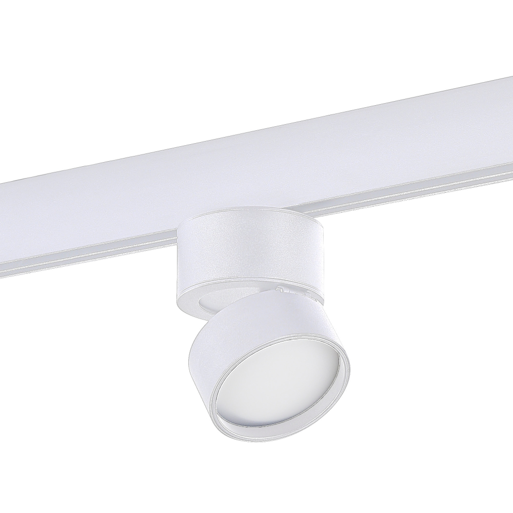 ST809.546.09 Магнитный трековый светильник Белый LED 1*9W 4000K 700Lm Ra&gt;90 120° IP20 D85xH126 48V SKYLINE 48