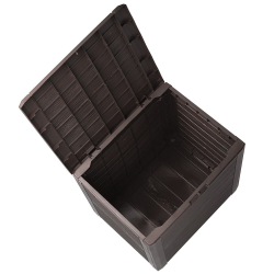 Пластиковый сундук Prosperplast Woodebox 140 л wenge