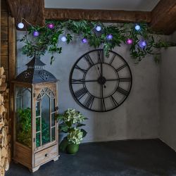 ULD-S0200-010-STB-2AA WHITE IP20 TANGLES-1 Гирлянда светодиодная Клубки. на батарейках 2AA не в-к. 2м. 10 светодиодов. Белый свет. Провод прозрачный. TM Uniel