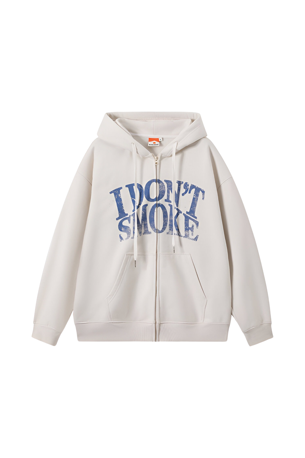 Худи DONSMOKE "Basic Logo" Cropped & Loose fit Hoodie