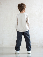 Утеплённые брюки тёмно-серые NEW (размеры от 3 до 12 лет)