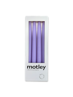 Набор классических свечей Motley 4 шт | лавандовый