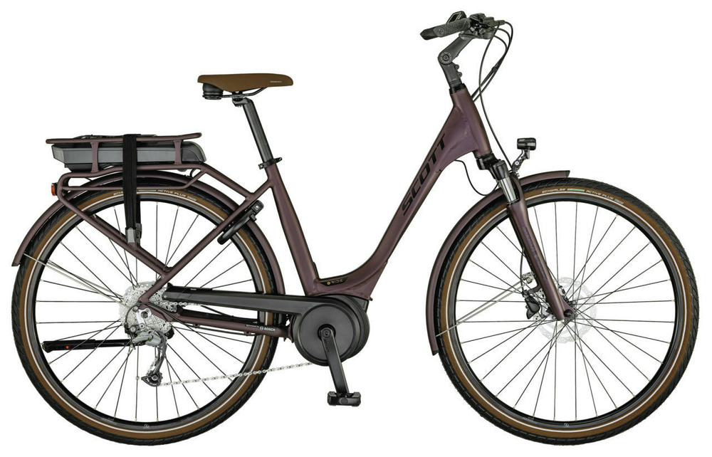 Электровелосипед Scott Sub Active eRide 30 USX rack (2021)