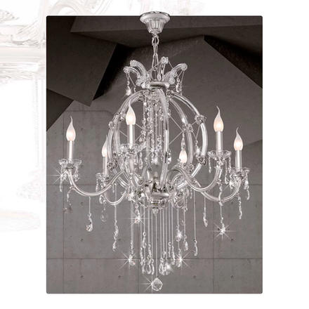RIPERLAMP Ref.752A IRINA Люстра D=73cm H=84cm W=13kg (6*E14-40W)