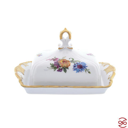 Масленка Queen's Crown Мейсенский букет