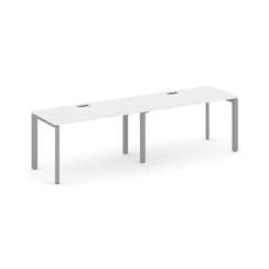 Style Project Рабочая станция односторонняя SN-59P.ORS-021 Белый/Металл Серый/Серебро Заглушка 1960*