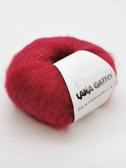 SILK MOHAIR LUX 06026 Rosso Cardinale