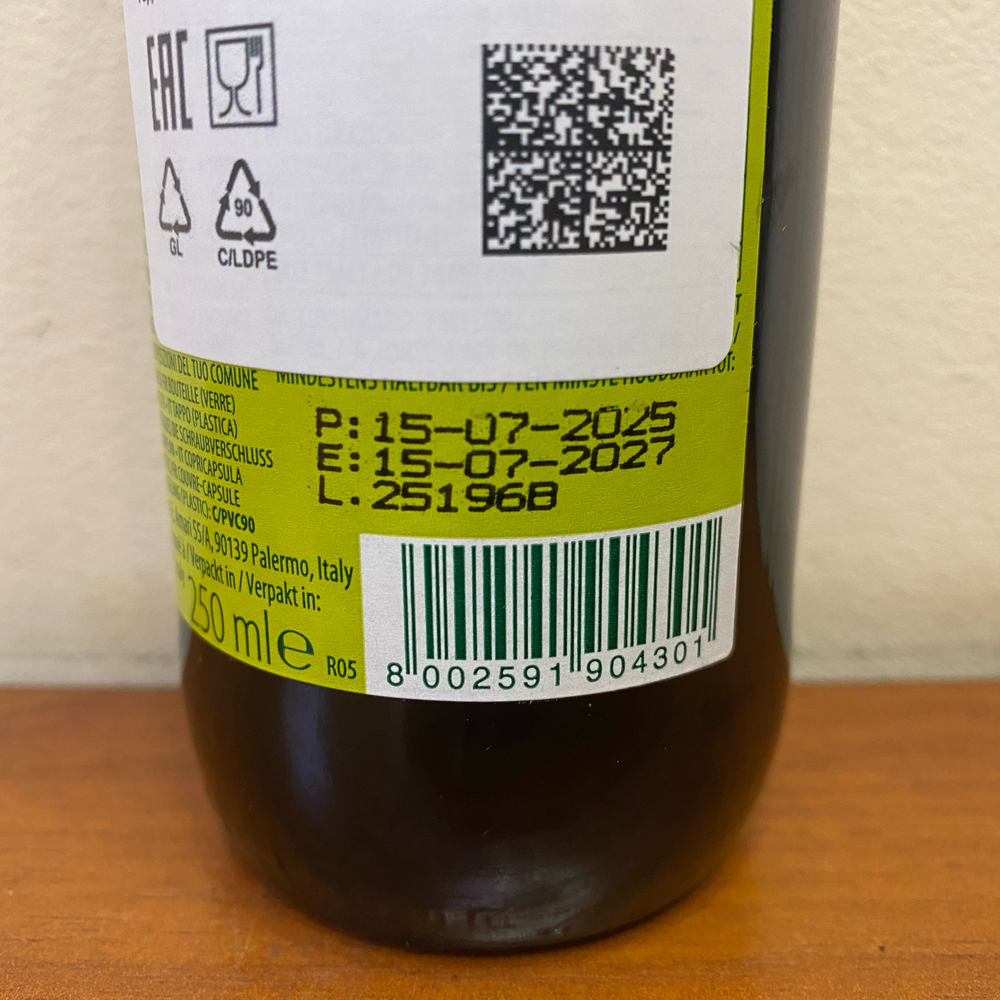 Оливковое масло BARBERA Alive Extra Virgin 250 мл Италия