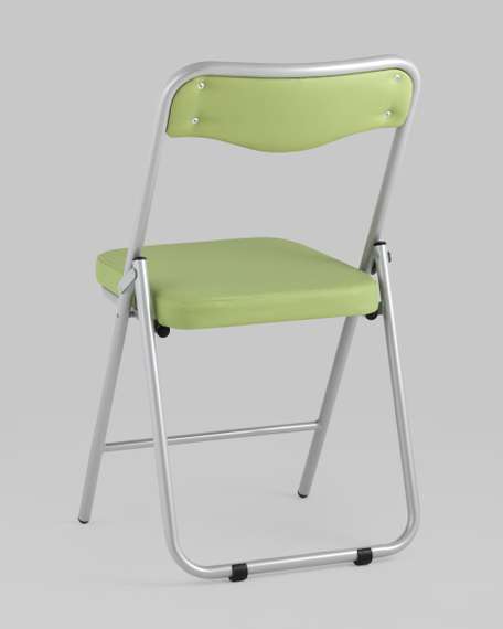 складной Джонни экокожа салатовый каркас металлик