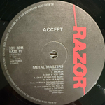 Accept ‎– Metal Masters 2LP (Англия 1984г.)