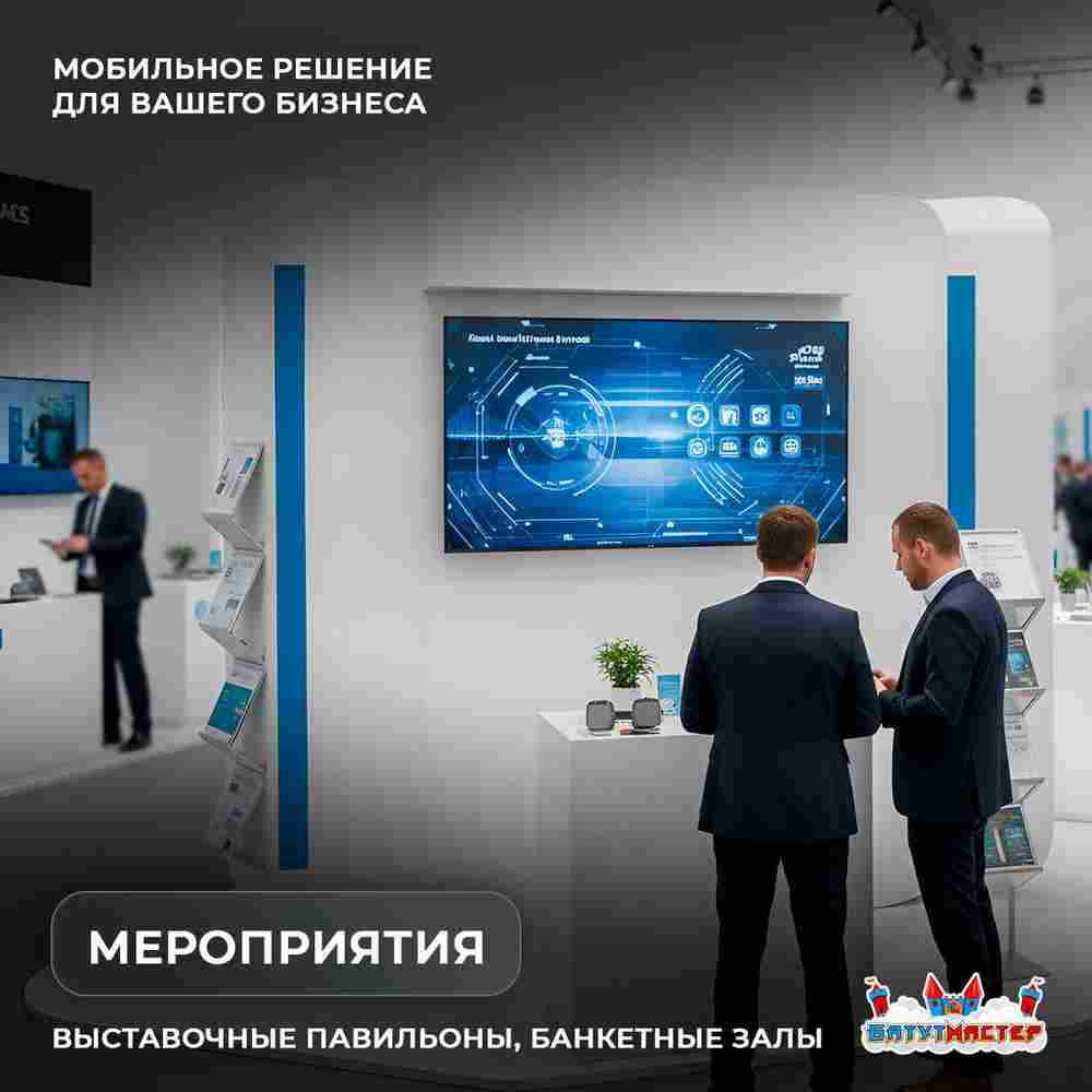 Мобильный пневматический ангар «Центр Решений», 50×30×15 м