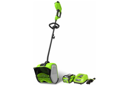 Снегоуборочник-снеголопата GREENWORKS GD40SSK2 40 V с акк и з/у   2600807UA