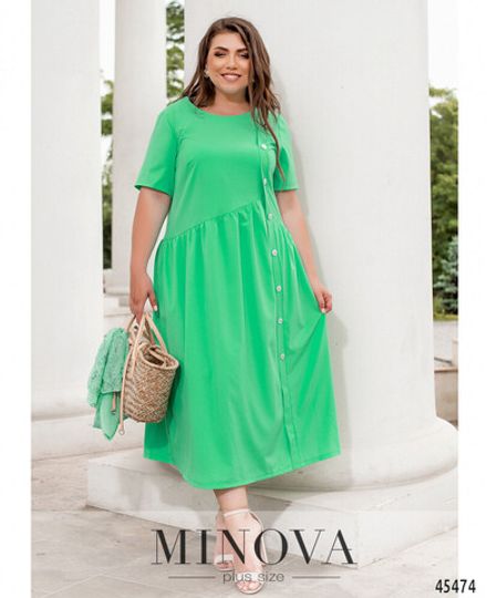 Платье 8-311-Ментол Minova Фото 2