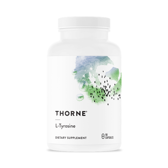 L-Тирозин, L-Tyrosine, Thorne Research, 90 капсул