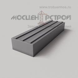 Тактильная Плитка 500х150х80 Продольный Риф