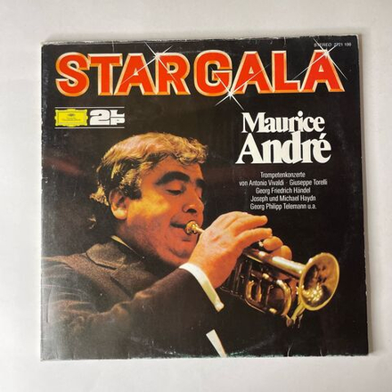 Винтажная виниловая пластинка LP Maurice Andre Star Gala (Германия 1977) Deutsche Grammophon