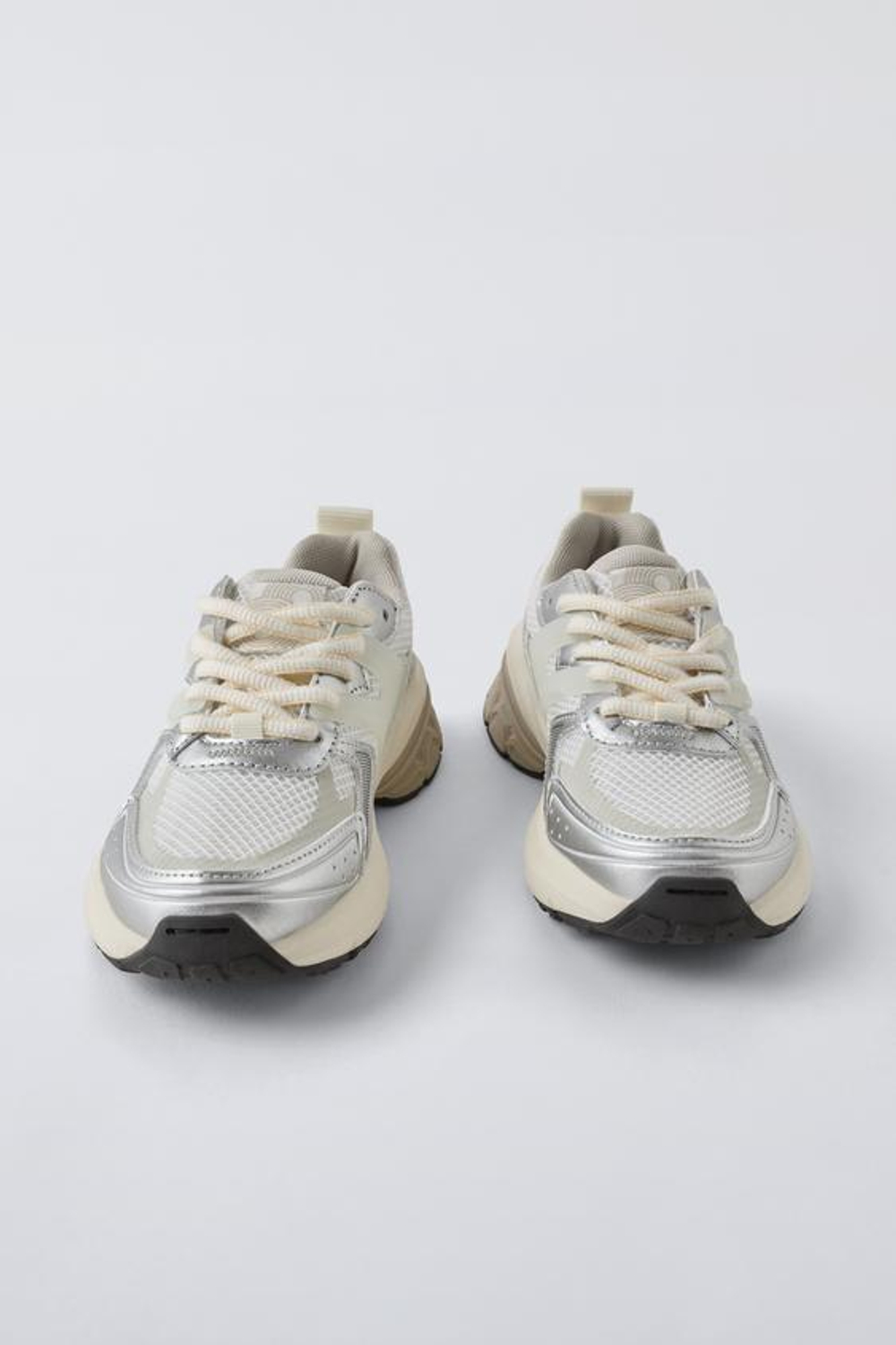 ZARA КРОССОВКИ, СЕРЫЙ