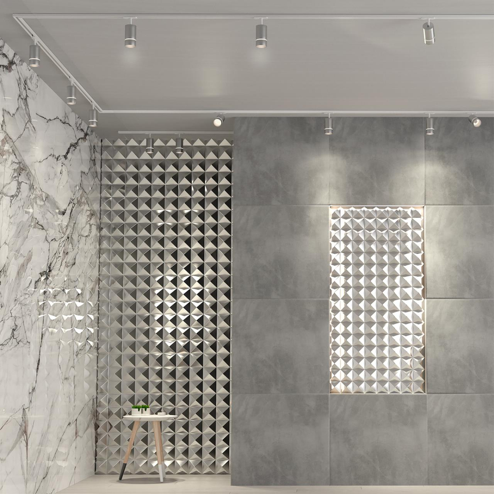 370779 PORT NT21 250 серебро Светильник трековый однофазный трехжильный IP20 GU10 9W 235V ELINA