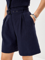 Женские шорты с защипами из крапивы "Тайна глубин"