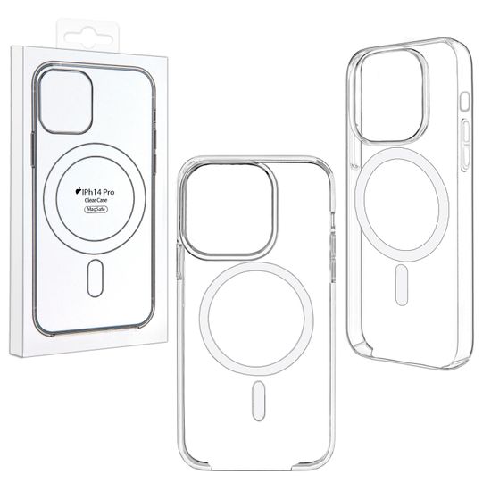 Чехол Magsafe iPhone 14 Pro Clear (BOX)