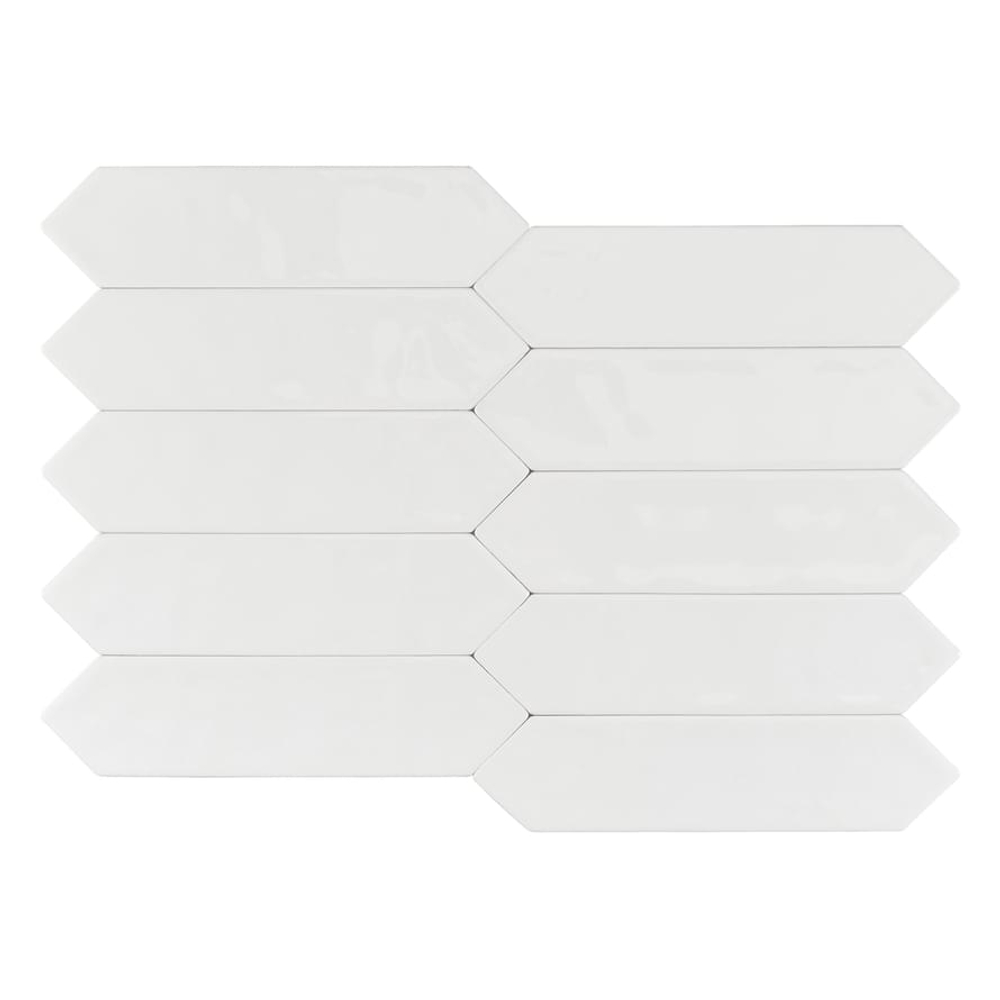 Smile Tile Picket Bianco 7.5x30