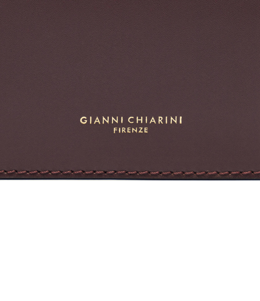 Кожаная сумка через плечо Meg GIANNI CHIARINI - бордовый(BS 8984 PRCK)