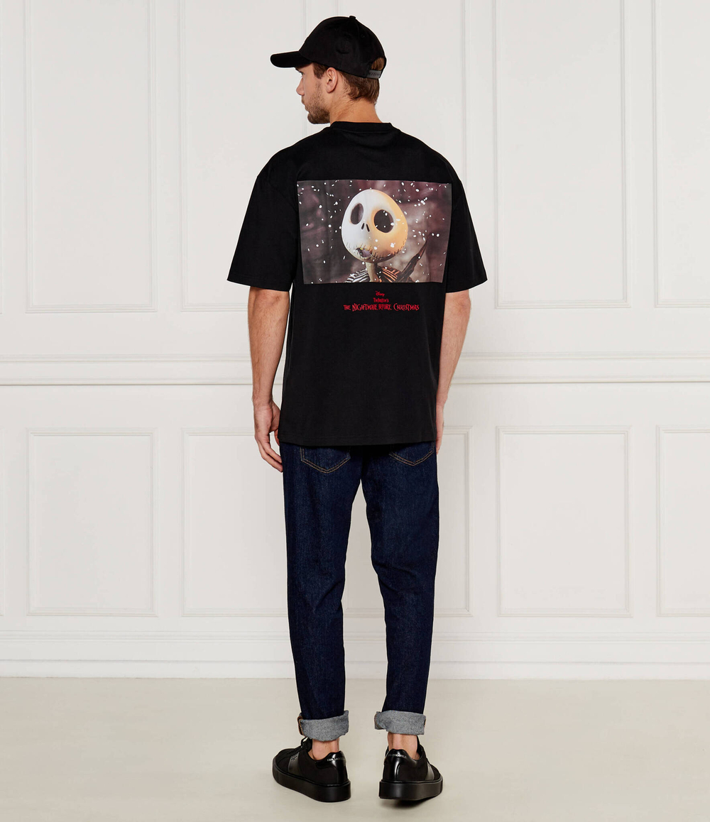 Футболка Hugo x Tim Burton's Nightmare Before Christmas DJACK_NBC HUGO - черный(50528428)