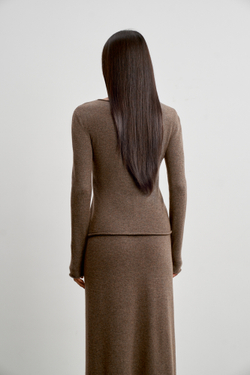 Джемпер ISABEL, шоколадный