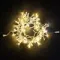 Светодиодная нить 100 теплых белых LED ламп с мерцанием, 10 м., 24В, прозрачный провод ПВХ, LTC (PST100BLW-10-1WW)