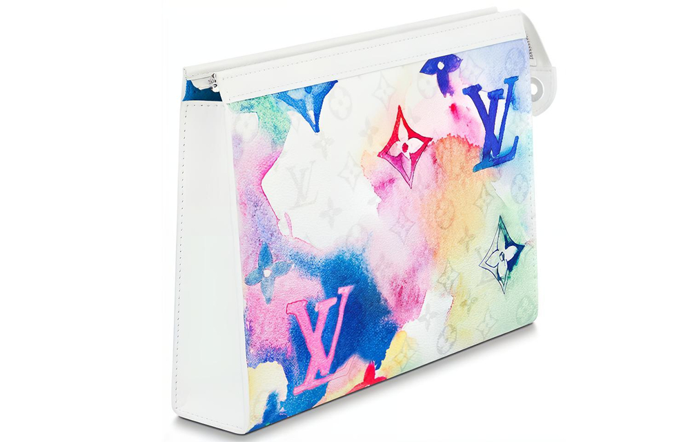 LOUIS VUITTON Pochette Voyage Monogram Watercolor Multicolor