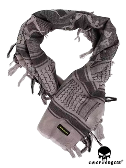 Арафатка (шемаг/куфия) EmersonGear Arab Kerchief (EM6651CWG). Skeleton Warm Grey