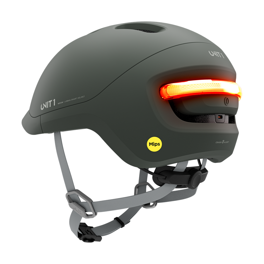 Шлем велосипедный UNIT 1 Neon MIPS Green