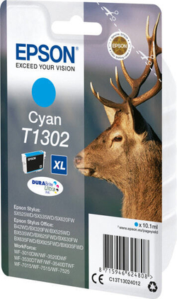 Epson Stag T1302 струйный картридж 1 шт Подлинный Голубой C13T13024022