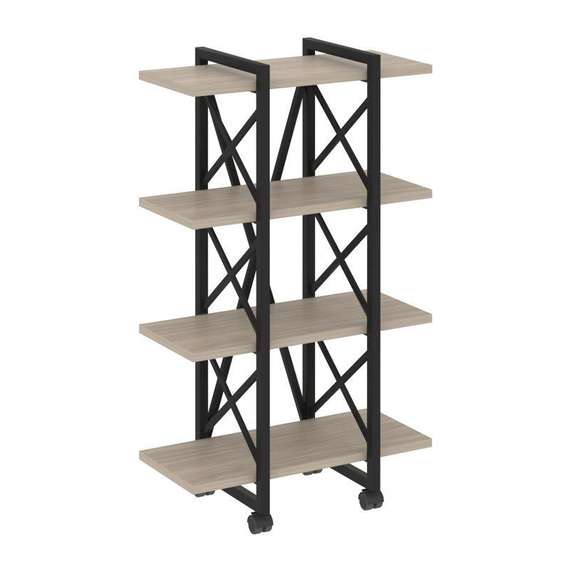 Лофт Стеллаж на колесных опорах-4 полки VR.L-MST.K-4.4V  800*400*1334