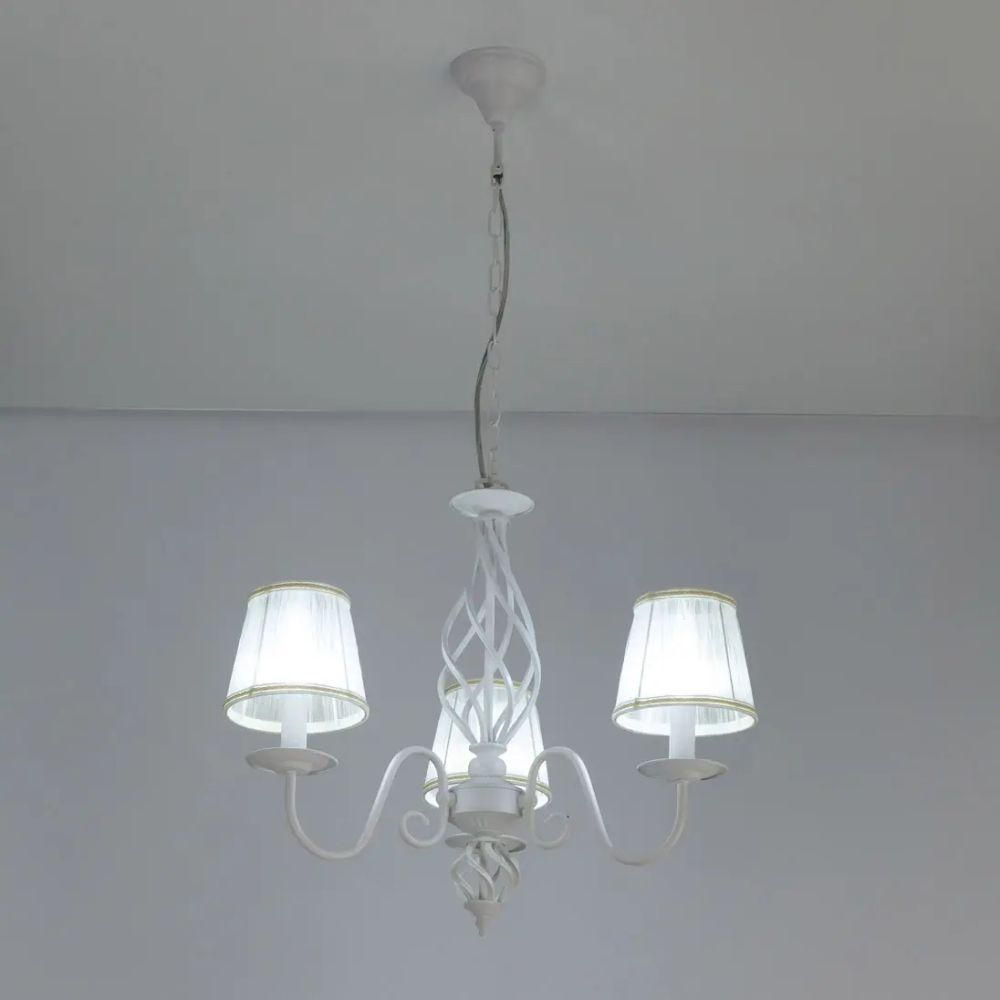 Citilux Ровена CL427130 Люстра с абажурами Белая