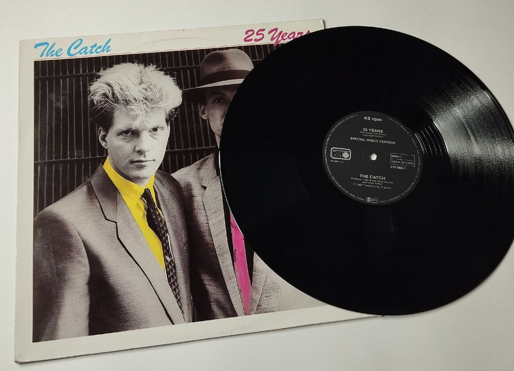 Винтажная виниловая пластинка LP The Catch 25 Years (Germany 1983) 45 RPM Maxi Single