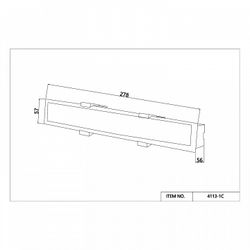 Встраиваемый светильник Favourite Aplot 4113-1C